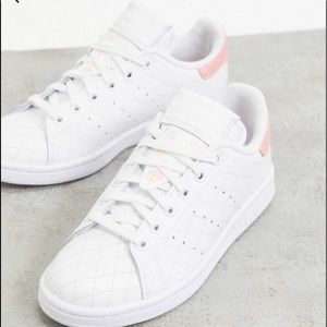 Adidas originals quilted Stan Smith sneakers.